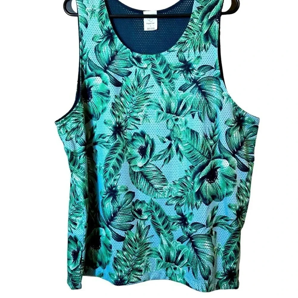 NWOT Men's Big & Tall Shrink-Less Lightweight Tank